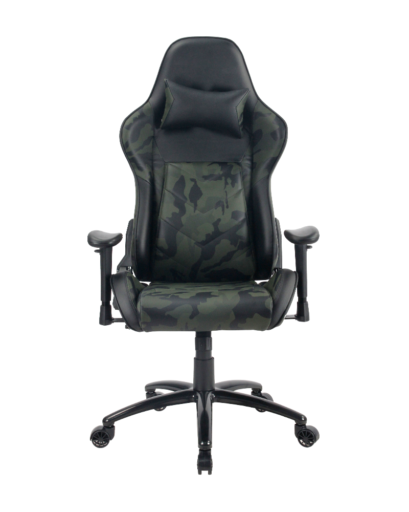 Ergonomic PU Gaming Chair With Adjustable PU Armrest
